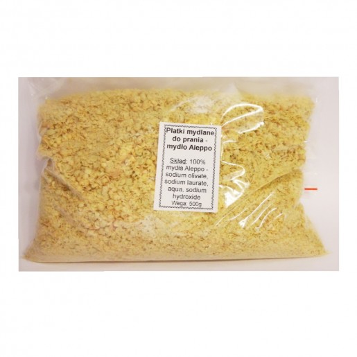 Płatki mydlane - mydło Aleppo