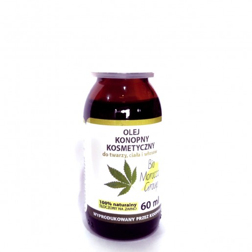 Olej konopny tłoczony na zimno