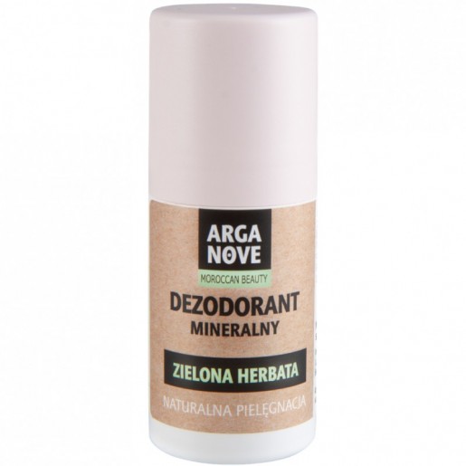 Naturalny dezodorant arganowy typu roll on - zielona herbata