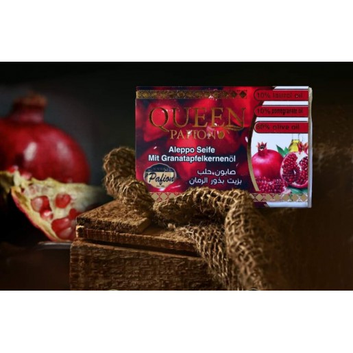 Mydło oliwkowo-laurowe z olejem z pestek granatów