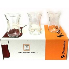 Szklaneczki do herbaty typu tulipan