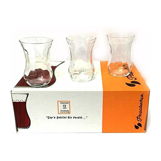 Szklaneczki do herbaty typu tulipan