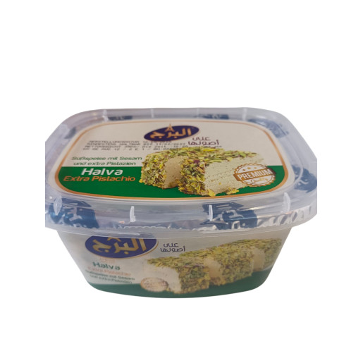 Chałwa z pistacjami - extra 700g - ALBURJ